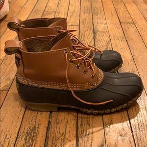 LL Bean duck boots